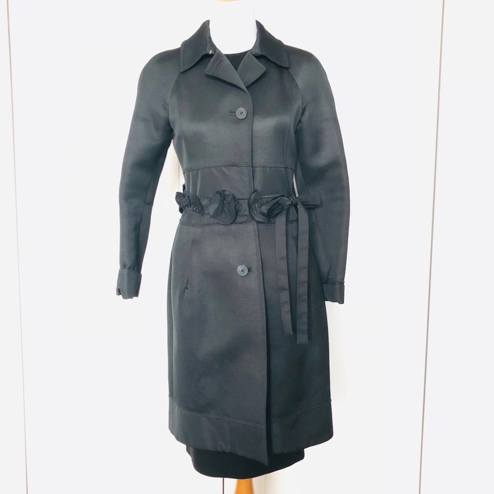 Hugo Boss Dark Navy Dress Jacket w/ Belt